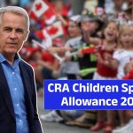 CRA Children Special Allowance 2025