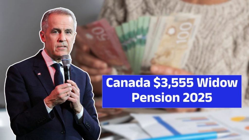 Canada $3,555 Widow Pension 2025