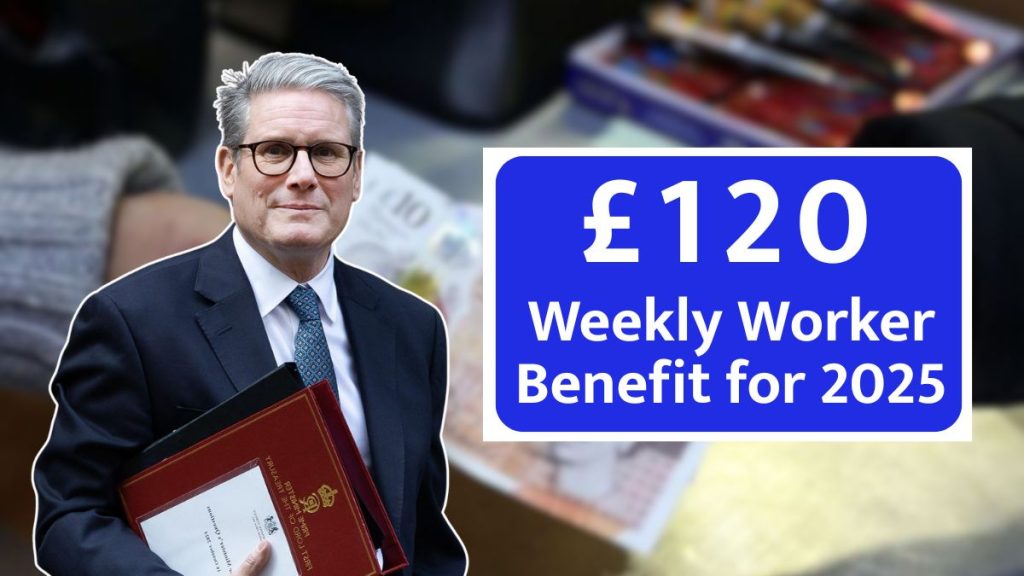 UK £120 weekly benefit
