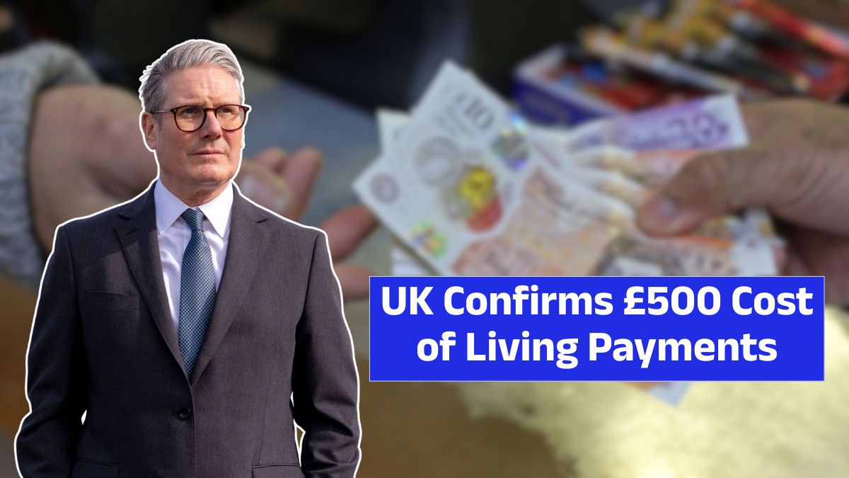 UK Confirms £500 Cost of Living Payments