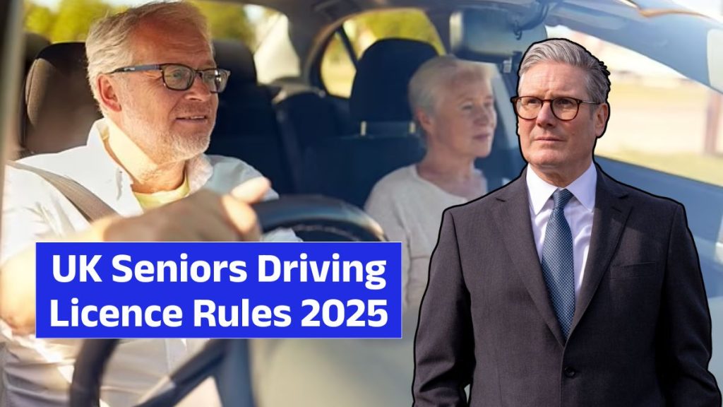 UK Seniors Driving Licence Rules from 2025