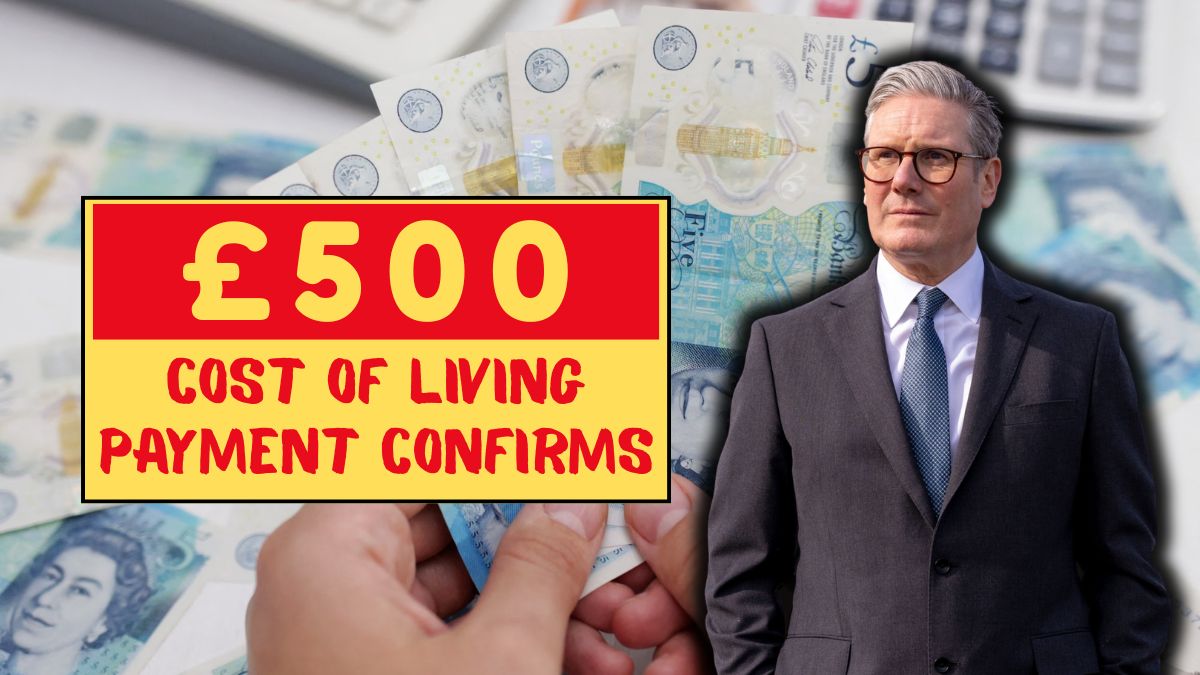 Cost of Living Payment Confirms 1