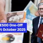 DWP £500 One-Off Support October 2025